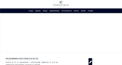 Desktop Screenshot of concilio-co.com